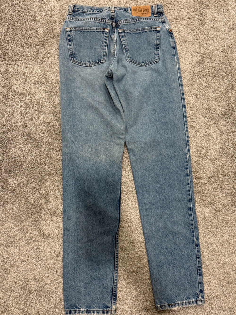 Vintage Gap #3 Classic Fit Light Blue distressed Denim Jeans 100% Cotton - Picture 3 of 14